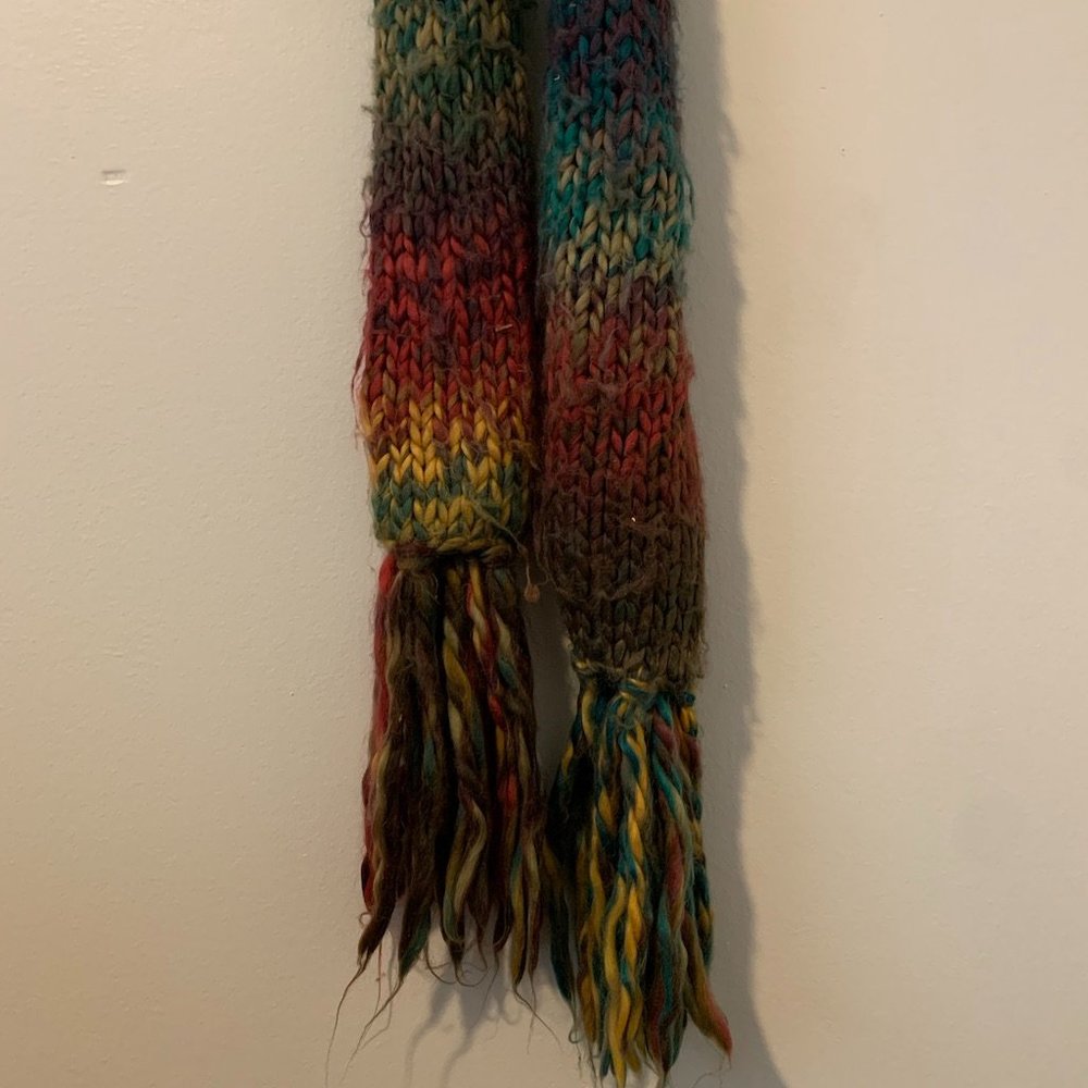 5/$25 Long Rainbow Scarf